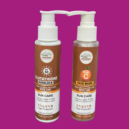 Khawrai Naturals Glutathione Sunblock SPF 50