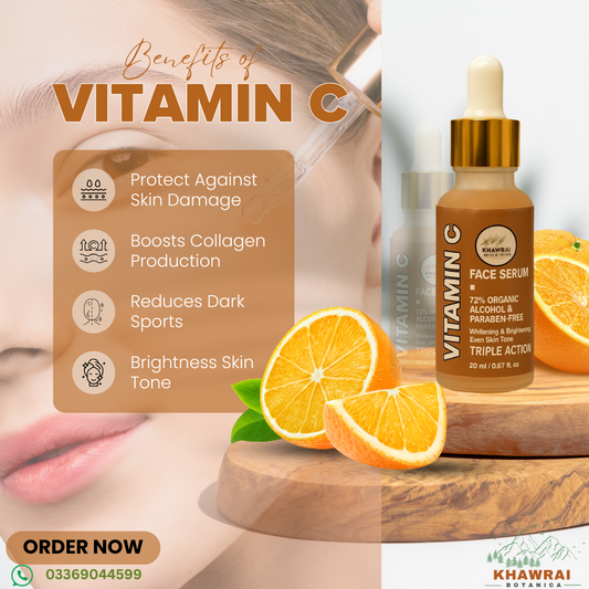 Khawrai Naturals Vitamin C Face Serum – 20ml