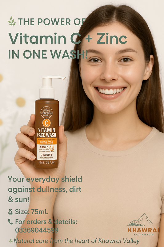 Khawrai Botanica Vitamin C Face Wash