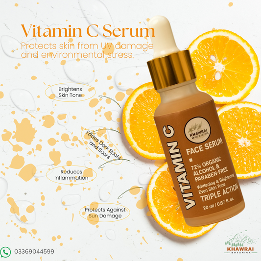 Khawrai Naturals Vitamin C Face Serum – 20ml